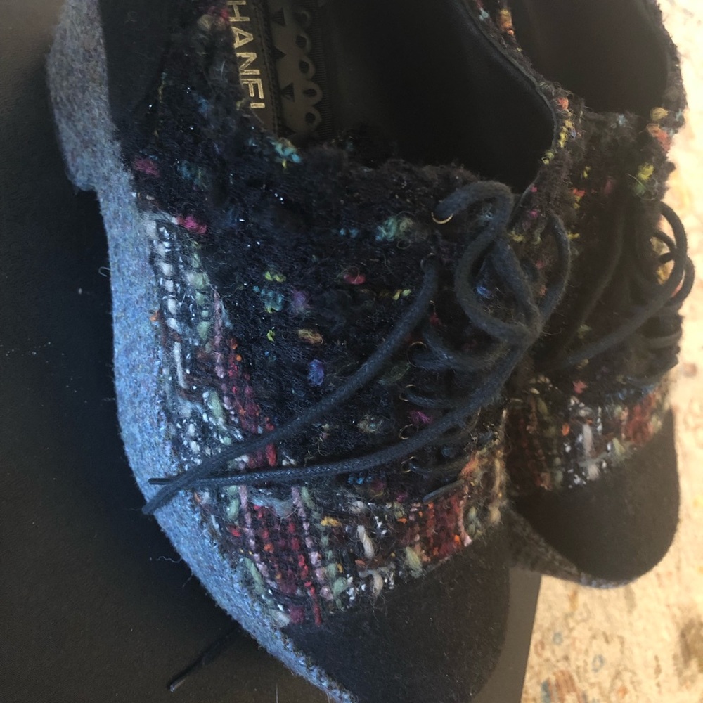 Chanel platform shoes - Picture 5 of 8